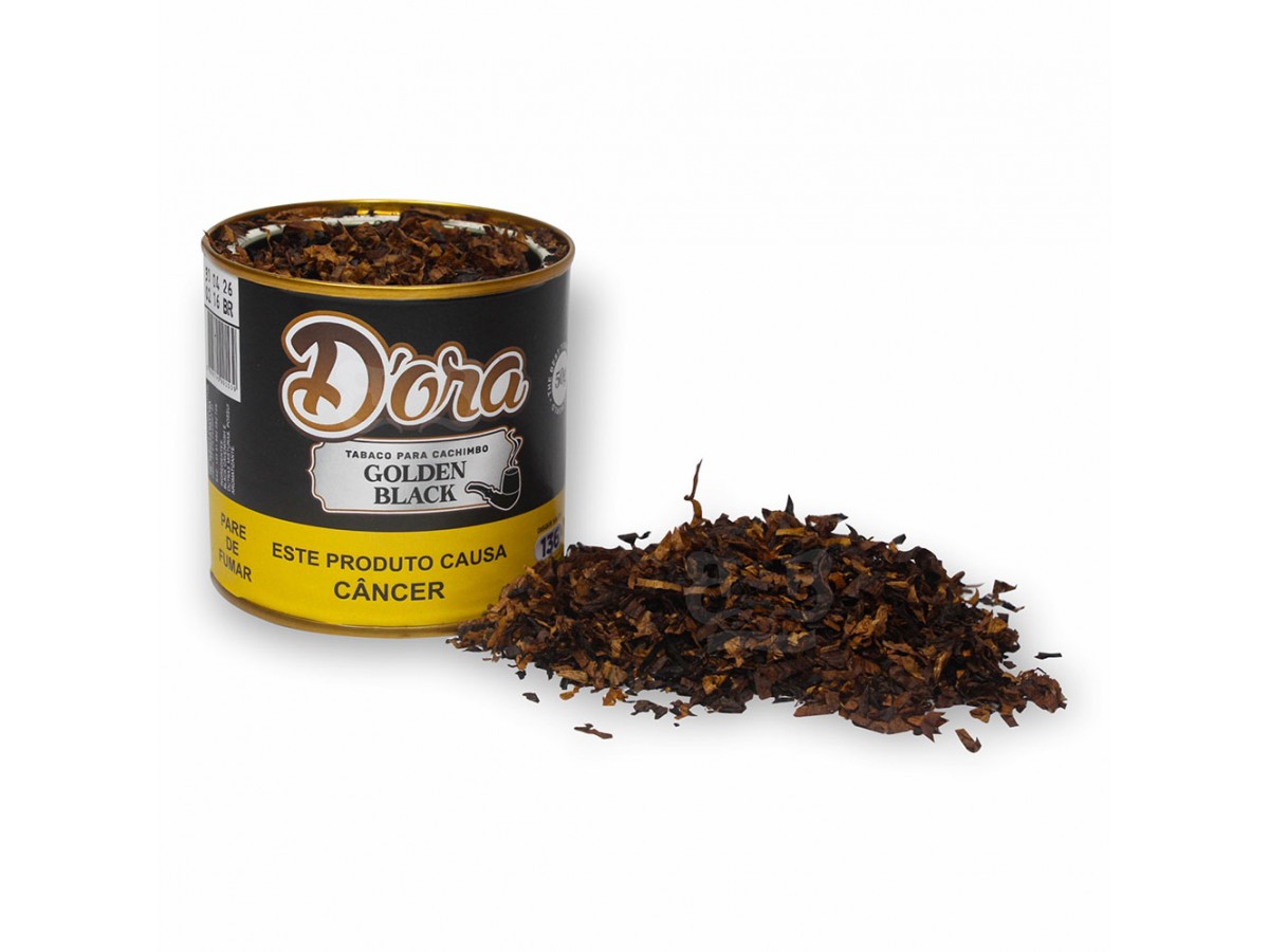 Orablend Label Blend D'ora Golden Black - LT 50g - Para Cachimbo BB_2024 D GB LT - TW ...