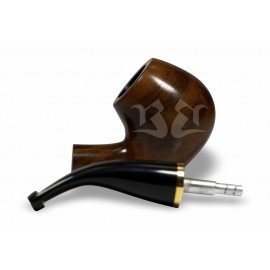 Cachimbo Bertoldi Domenico Natural com Filtro Permanente
