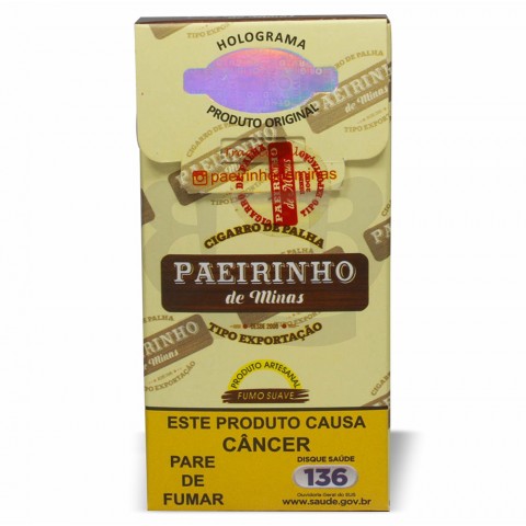 Cigarro de Palha Paeirinho de Minas - Tradicional