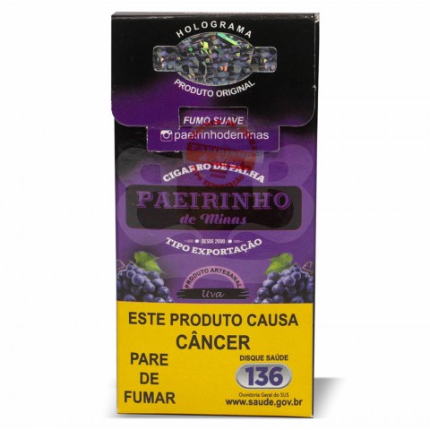 Cigarro de Palha Paeirinho de Minas - Uva