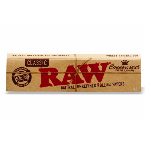 Seda Raw Classic King Size com Piteira