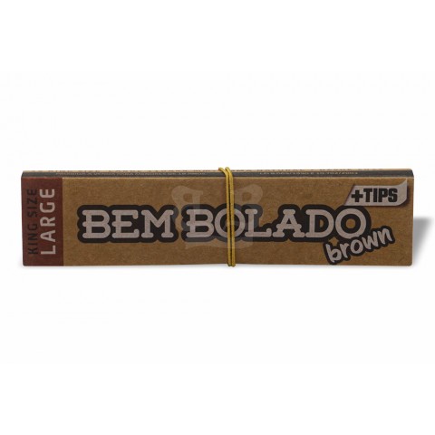 Seda Bem Bolado Brown King Size Large com Piteira