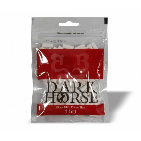 Filtro para Cigarro Dark Horse Ultra Slim 5,3mm - Bag com 150