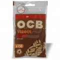 Filtro para Cigarro OCB Brown Virgin Slim 6mm - Bag com 150